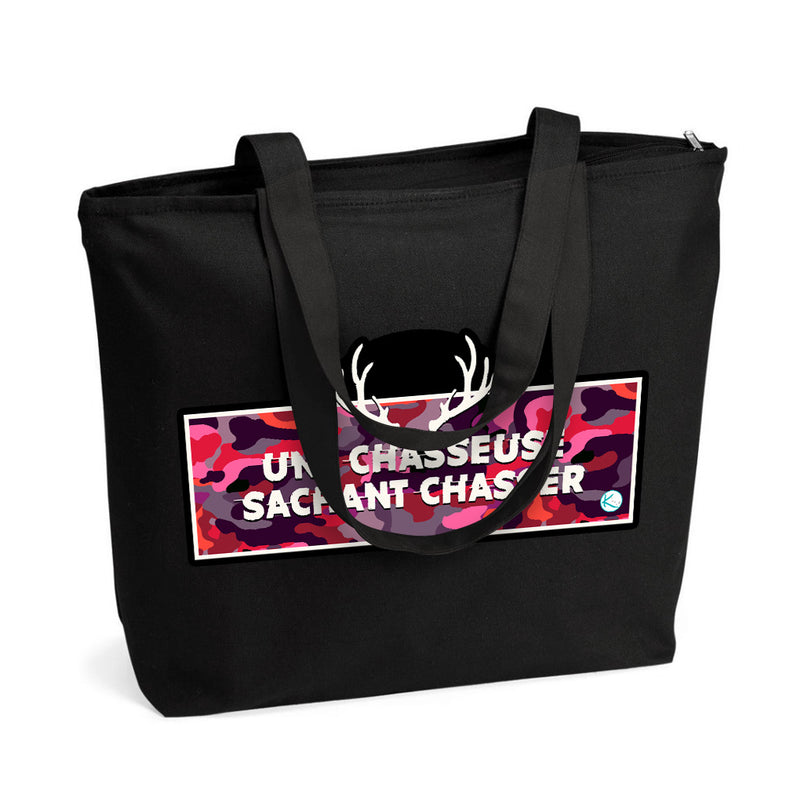 Sac fourre-tout Chasseuse sachant chasser