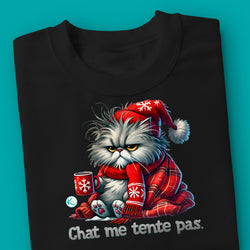 Chandail Chat me tente pas