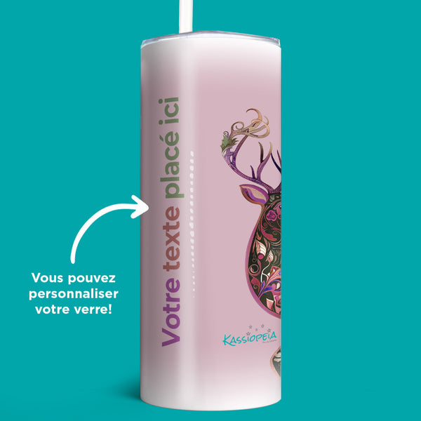 Verre en acier inoxydable Comète