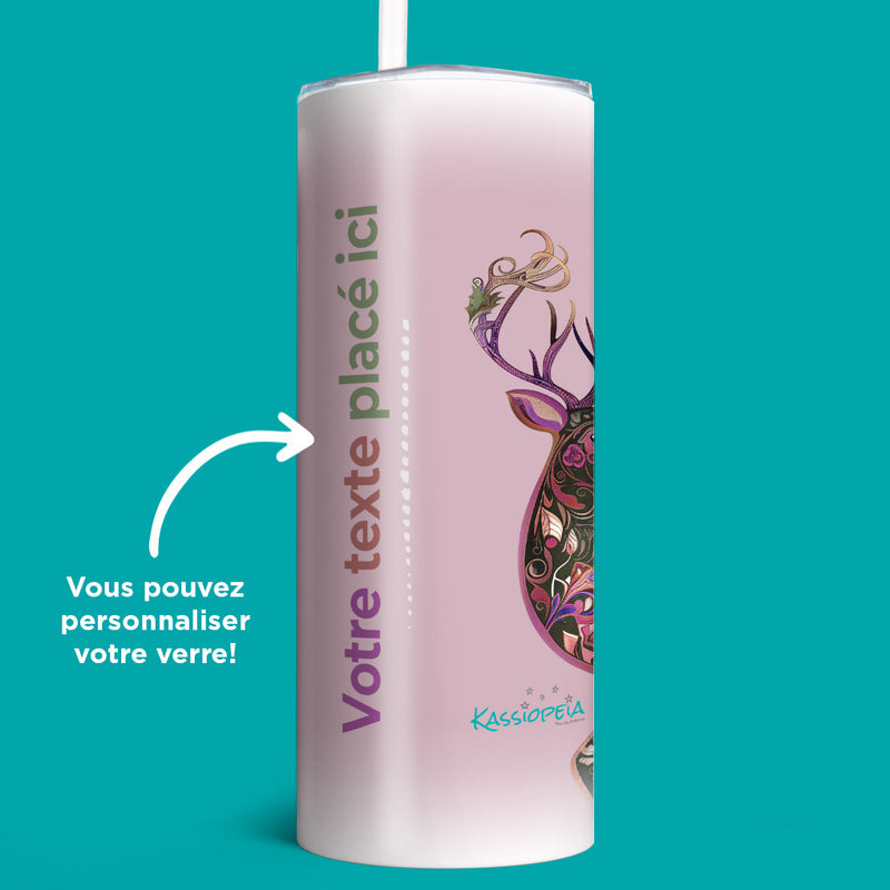 Verre en acier inoxydable Comète