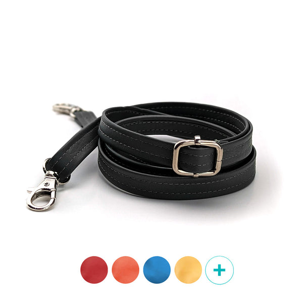 Courroie en cuirette (à mousquetons)