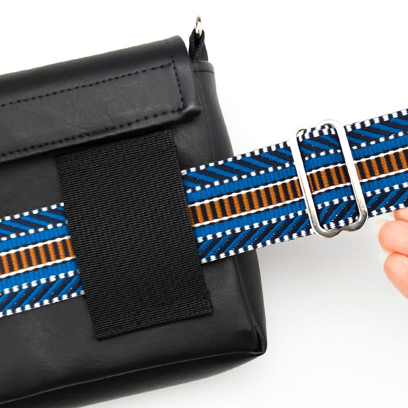 Bandoulière Rayures Bleu royal