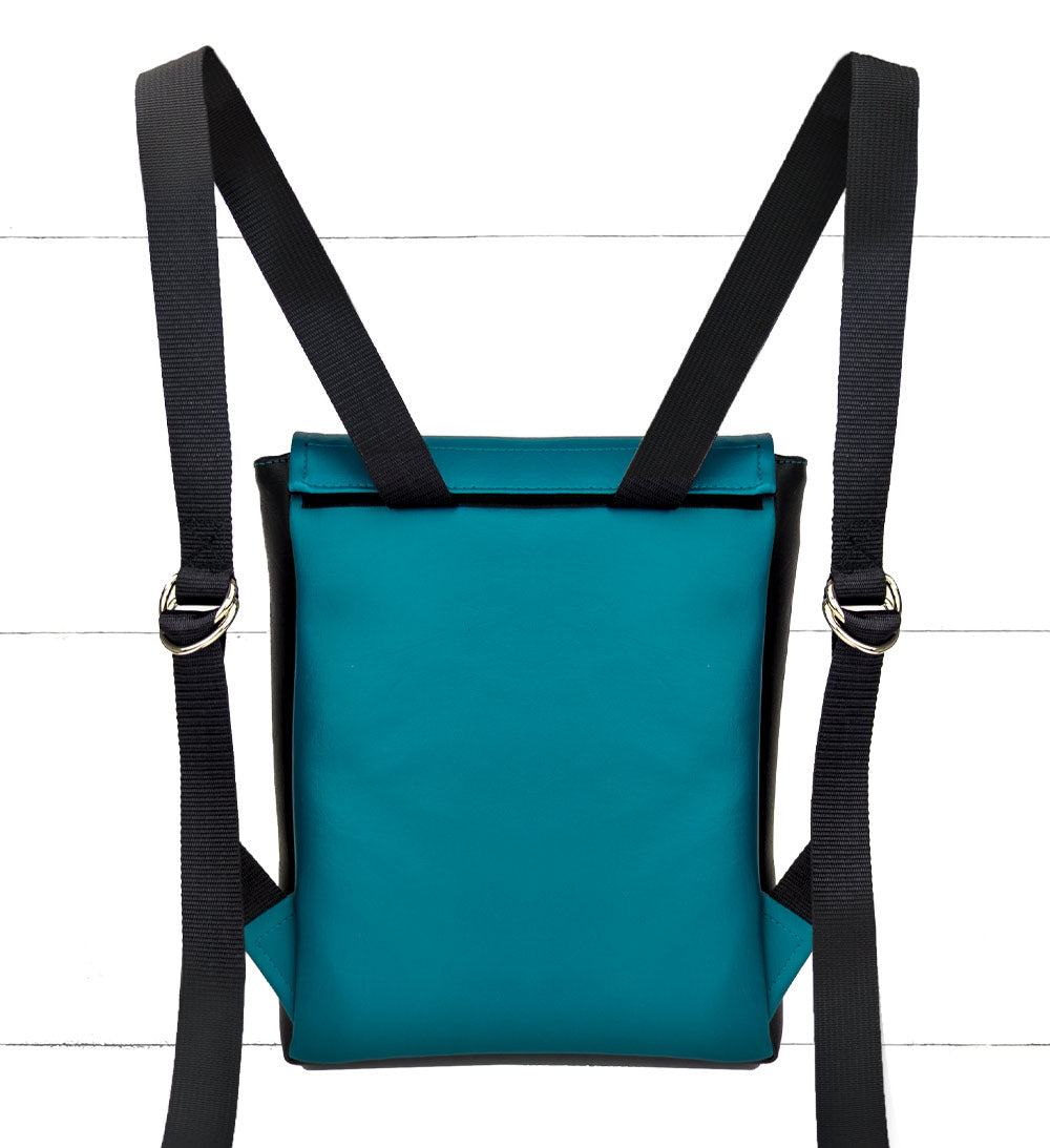 Base - 8" Mini Kangourou Turquoise