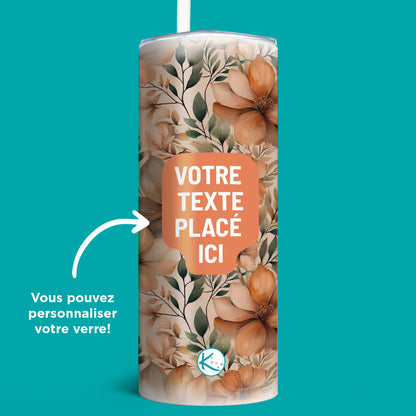 Verre en acier inoxydable Élégance cuivrée