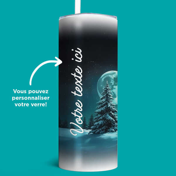 Verre en acier inoxydable Étoiles des neiges