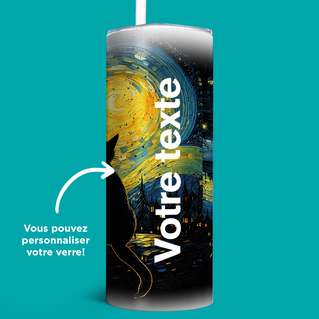 Verre en acier inoxydable Félina