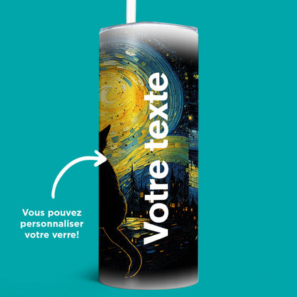 Verre en acier inoxydable Félina