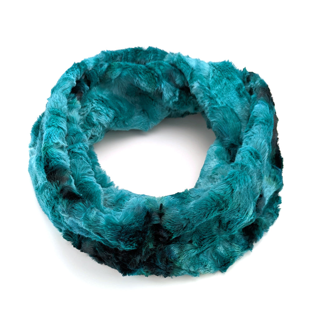 Foulard infinité Pwèle de paon