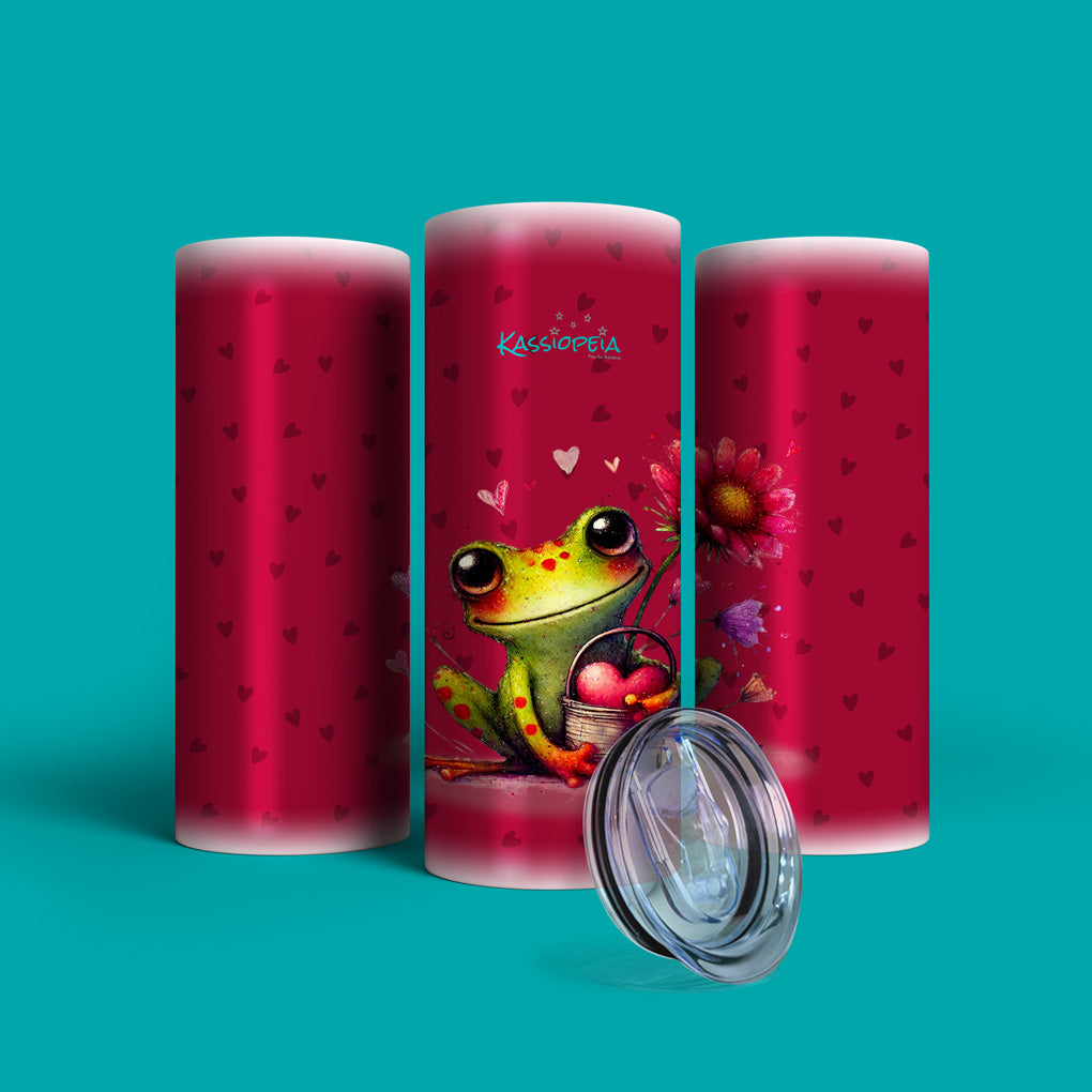 Verre en acier inoxydable Froggy