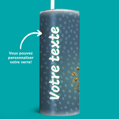 Verre en acier inoxydable Froguette
