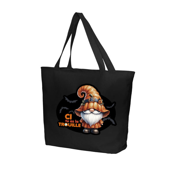 Sac fourre-tout Gnome citrouille