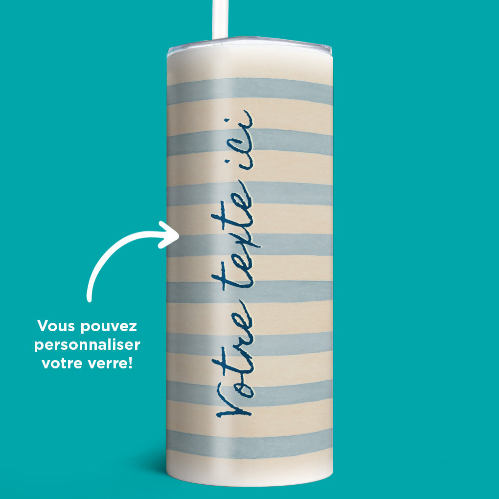 Verre en acier inoxydable Gnome des îles