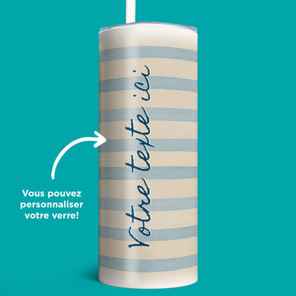 Verre en acier inoxydable Gnome des îles