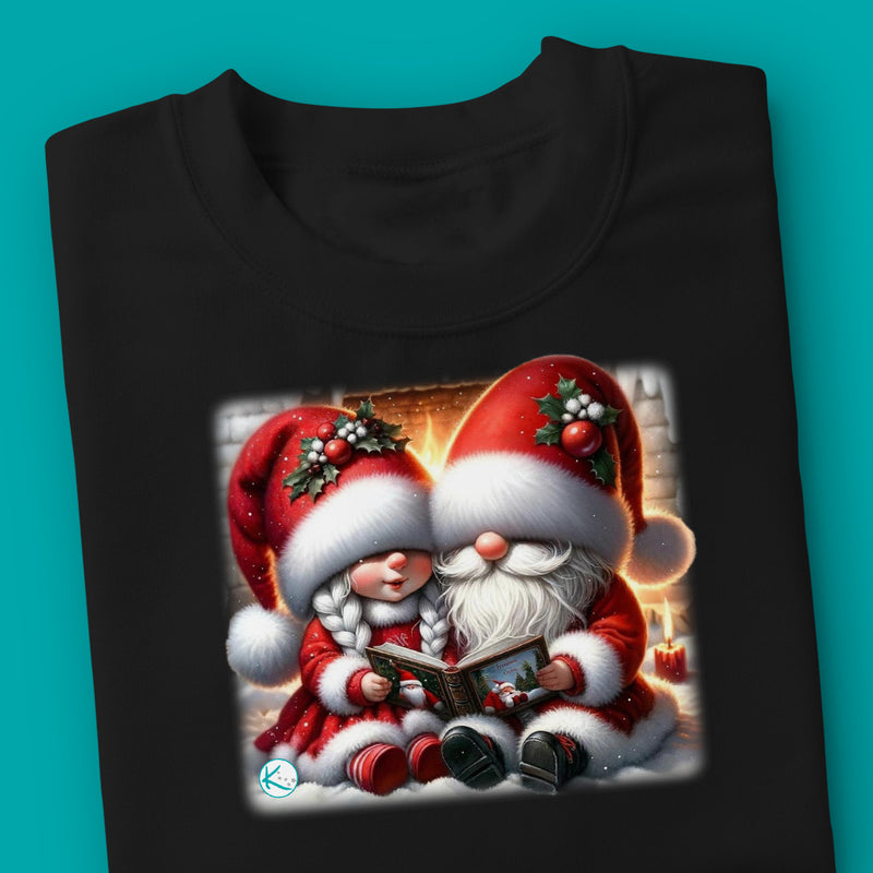 Chandail Gnomes Maman et papa Noël