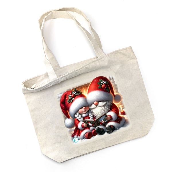 Sac fourre-tout Gnomes Maman et papa Noël