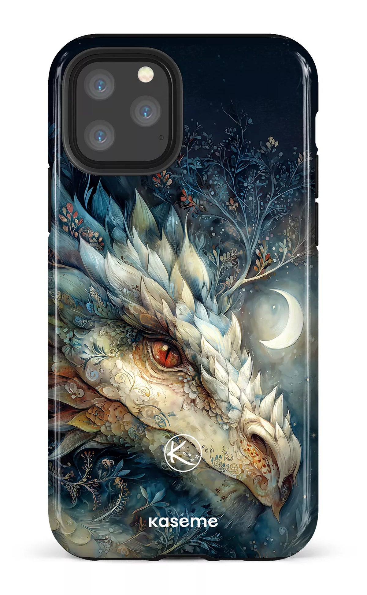 Étui à cellulaire - Dragon à la lune