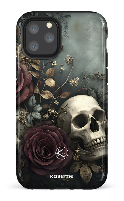 Étui à cellulaire - Roses macabres