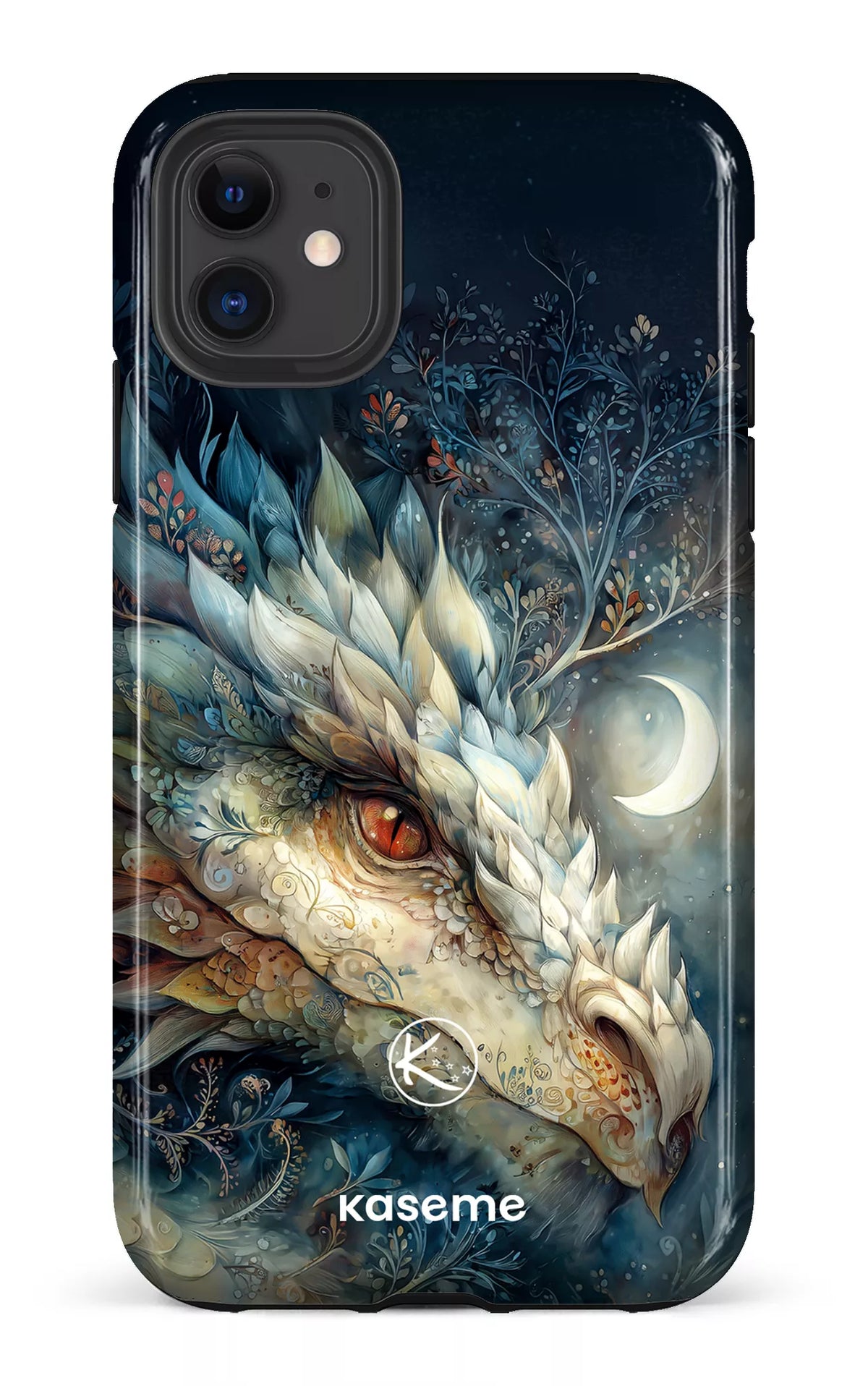 Étui à cellulaire - Dragon à la lune