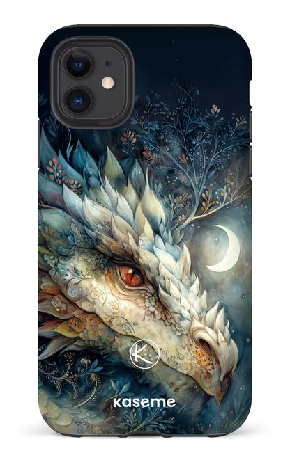 Étui à cellulaire - Dragon à la lune