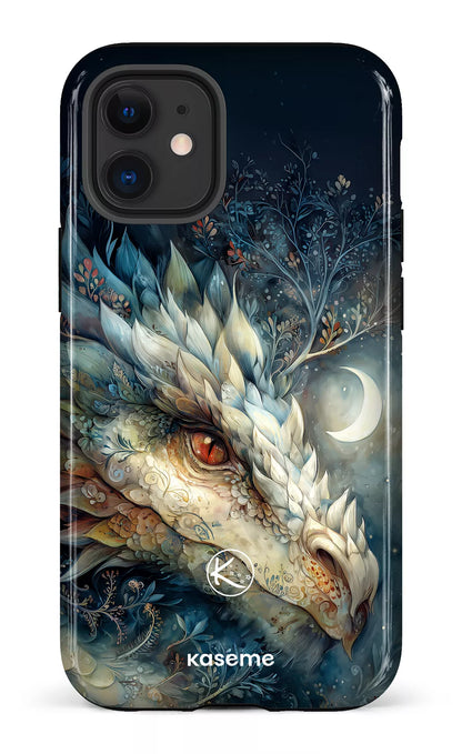 Étui à cellulaire - Dragon à la lune