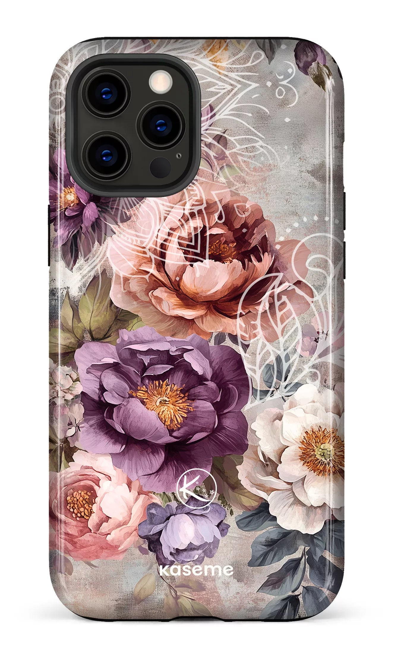Étui à cellulaire - Fleurs d&