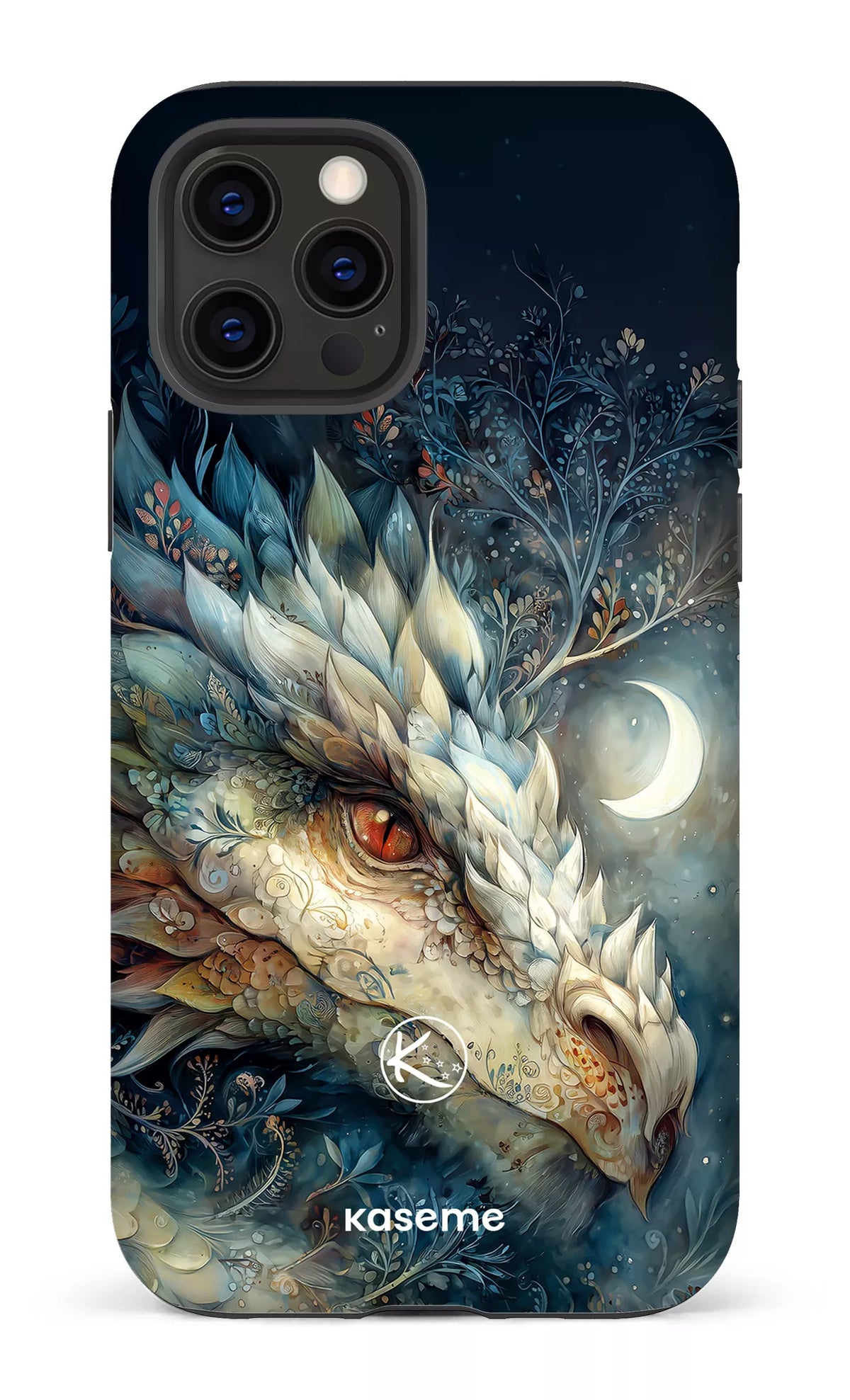 Étui à cellulaire - Dragon à la lune