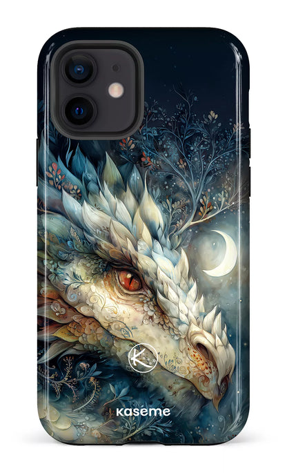 Étui à cellulaire - Dragon à la lune