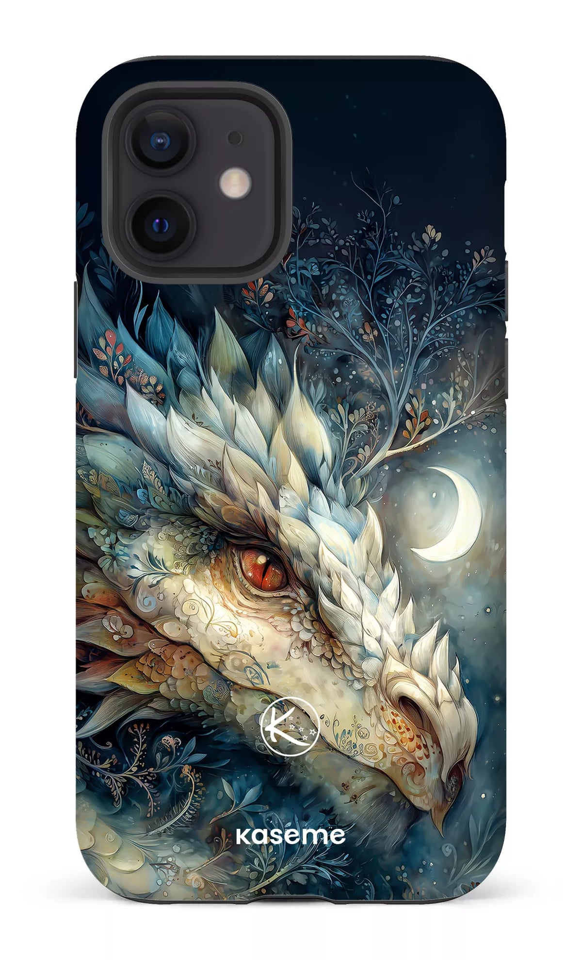 Étui à cellulaire - Dragon à la lune