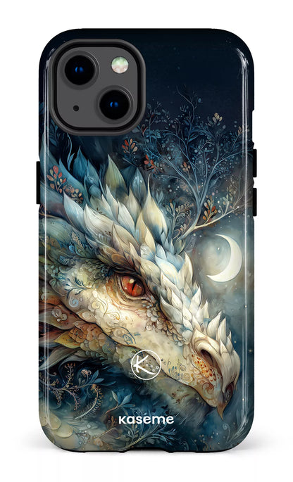 Étui à cellulaire - Dragon à la lune
