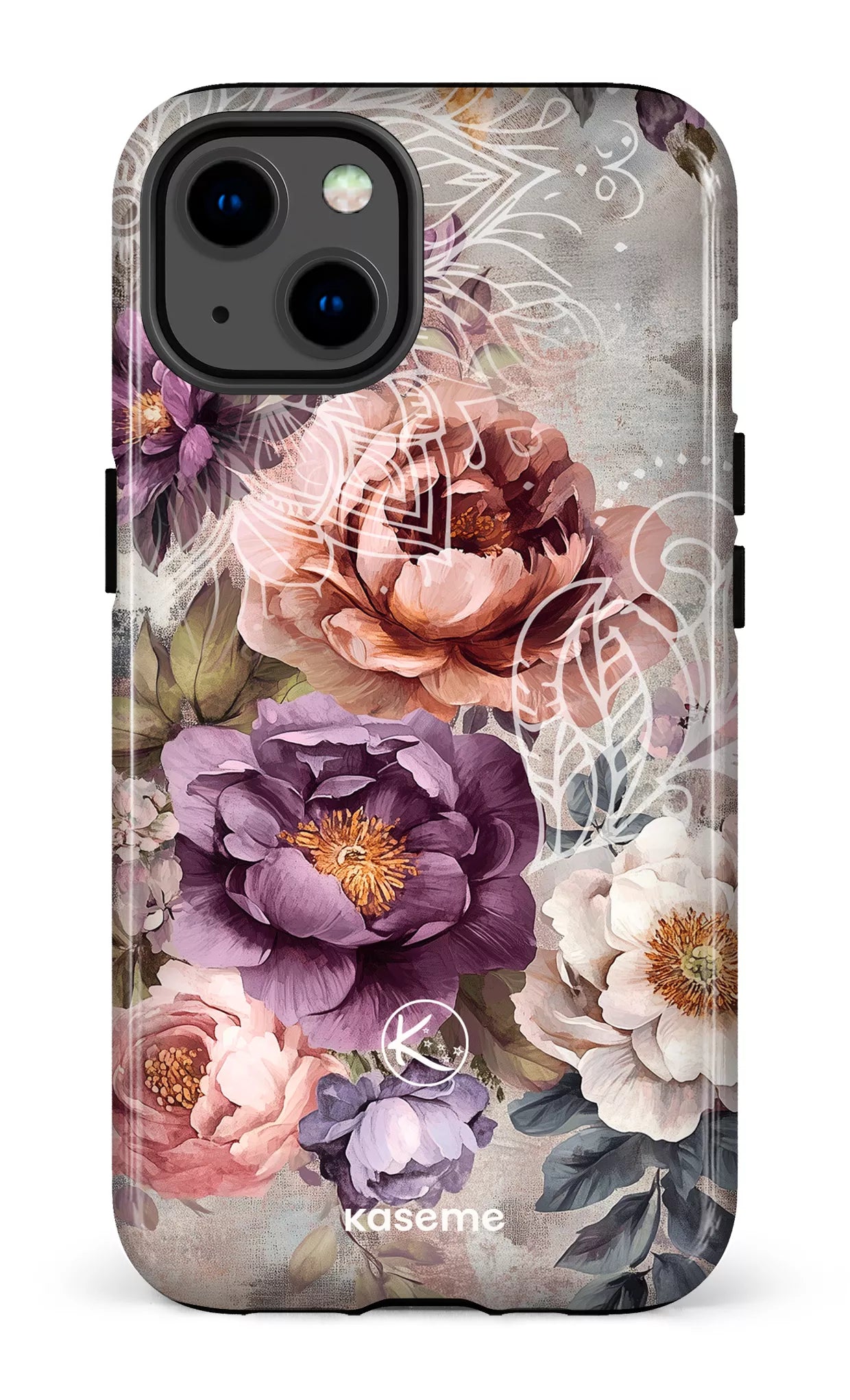 Étui à cellulaire - Fleurs d&