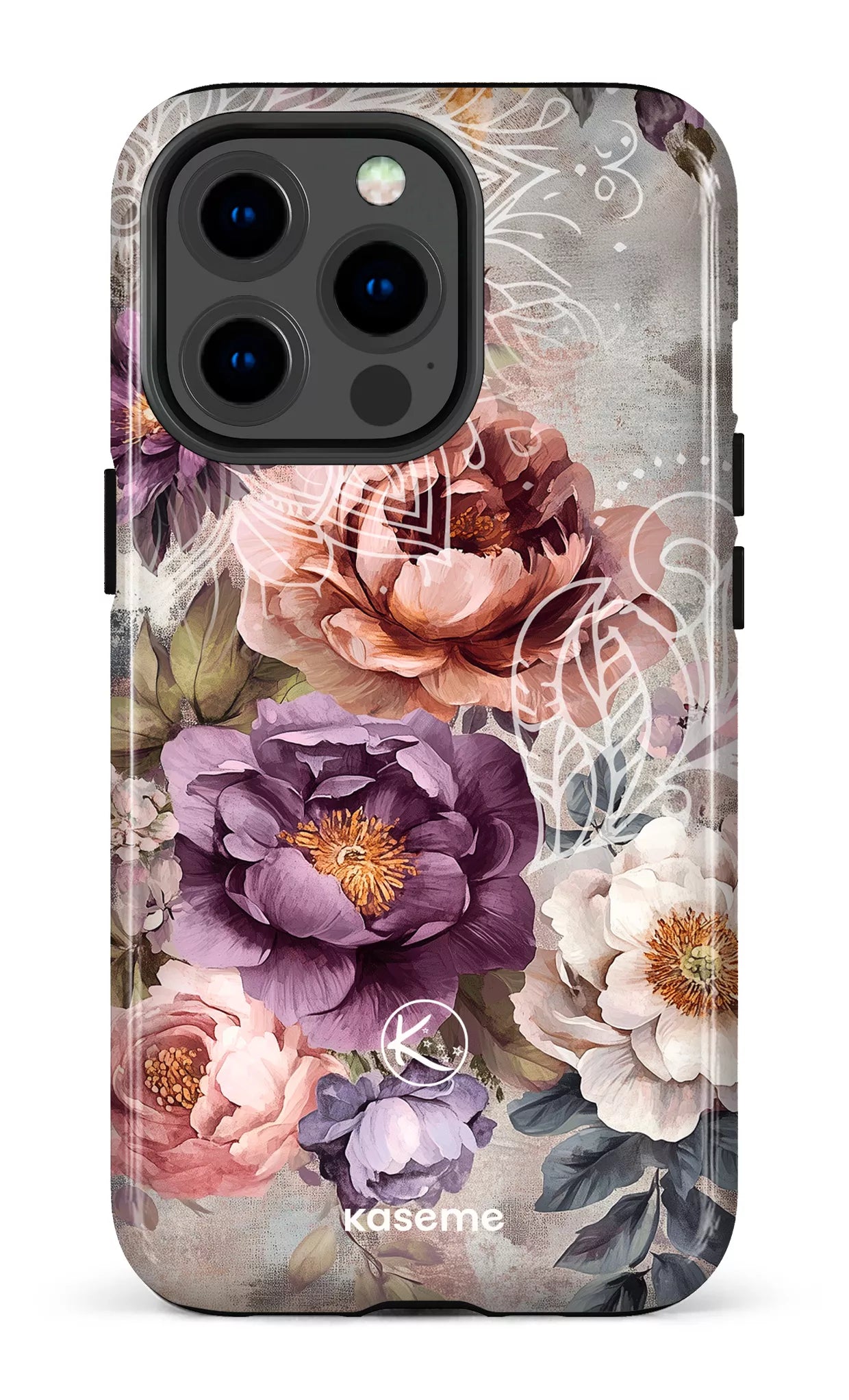 Étui à cellulaire - Fleurs d&