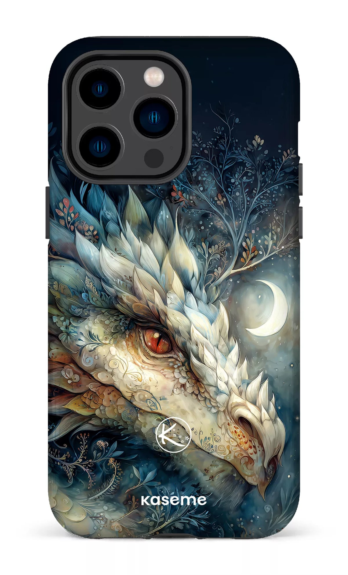 Étui à cellulaire - Dragon à la lune
