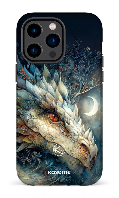 Étui à cellulaire - Dragon à la lune