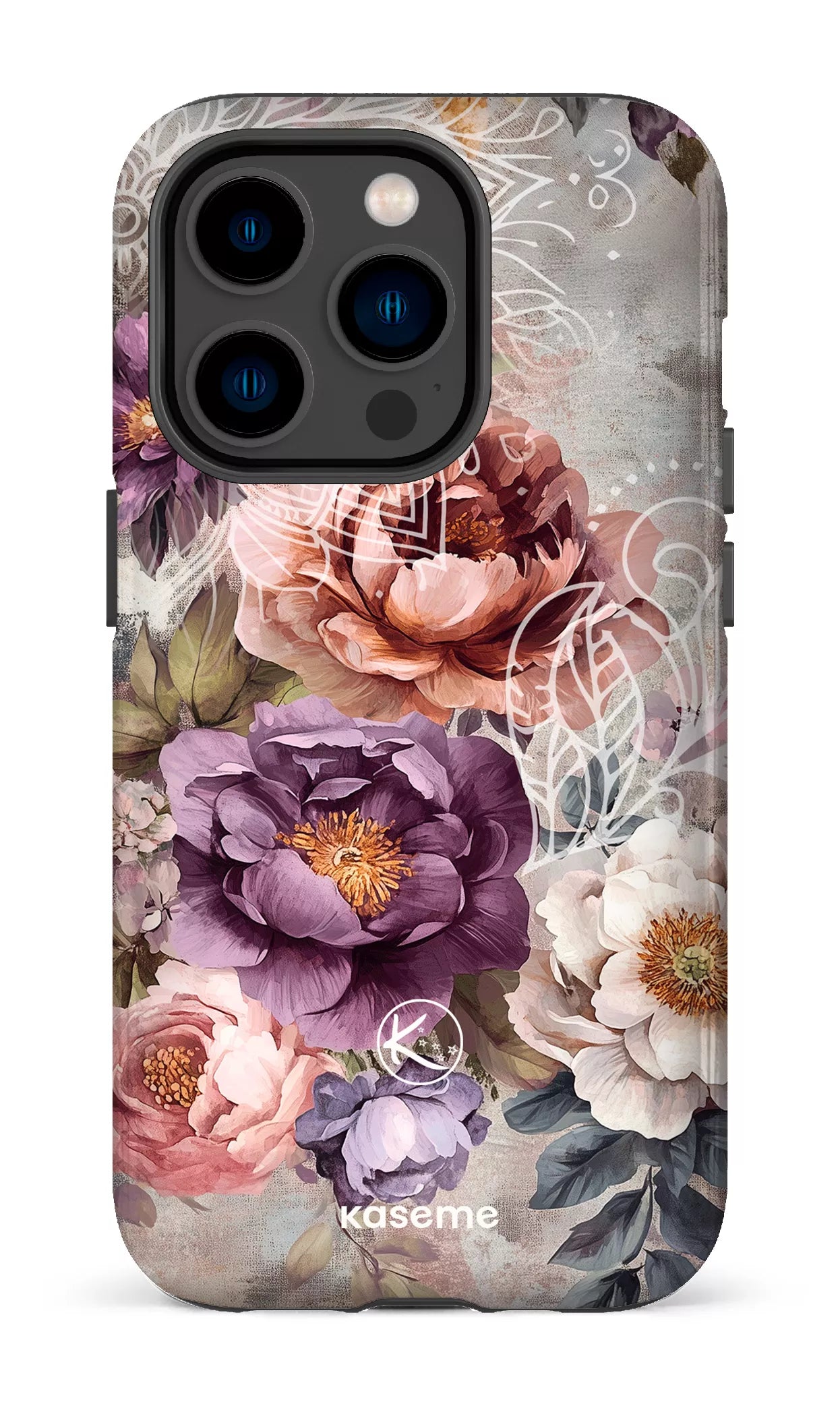 Étui à cellulaire - Fleurs d&