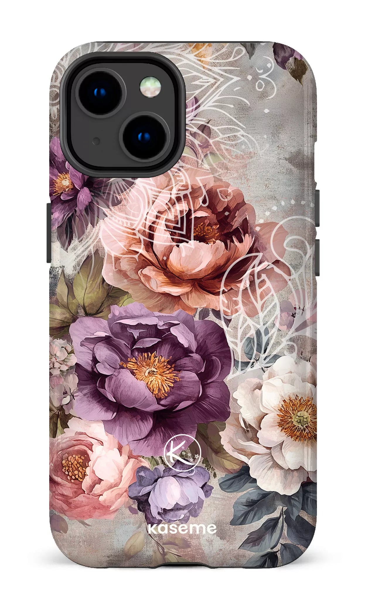 Étui à cellulaire - Fleurs d&