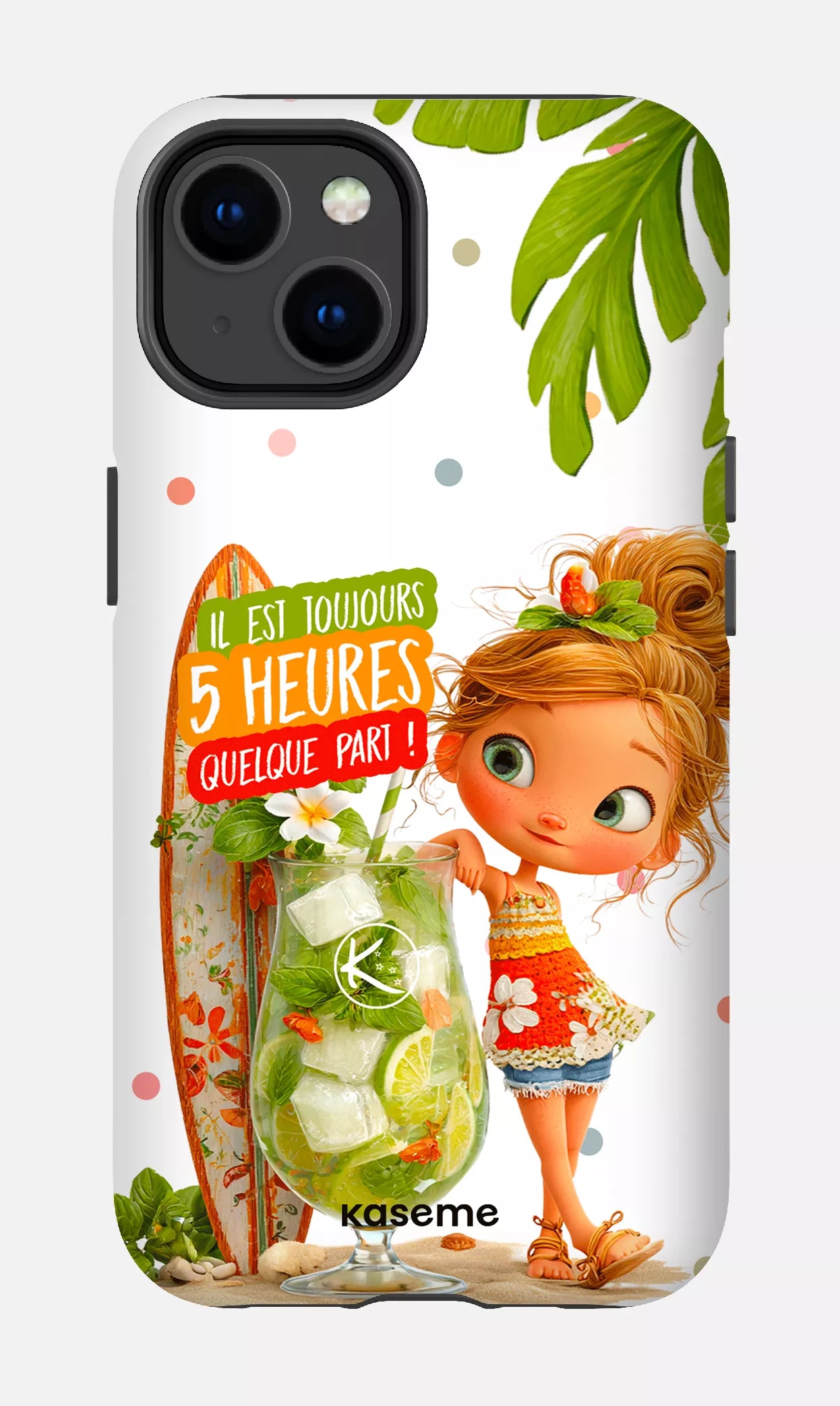 Étui à cellulaire - Il est toujours 5h