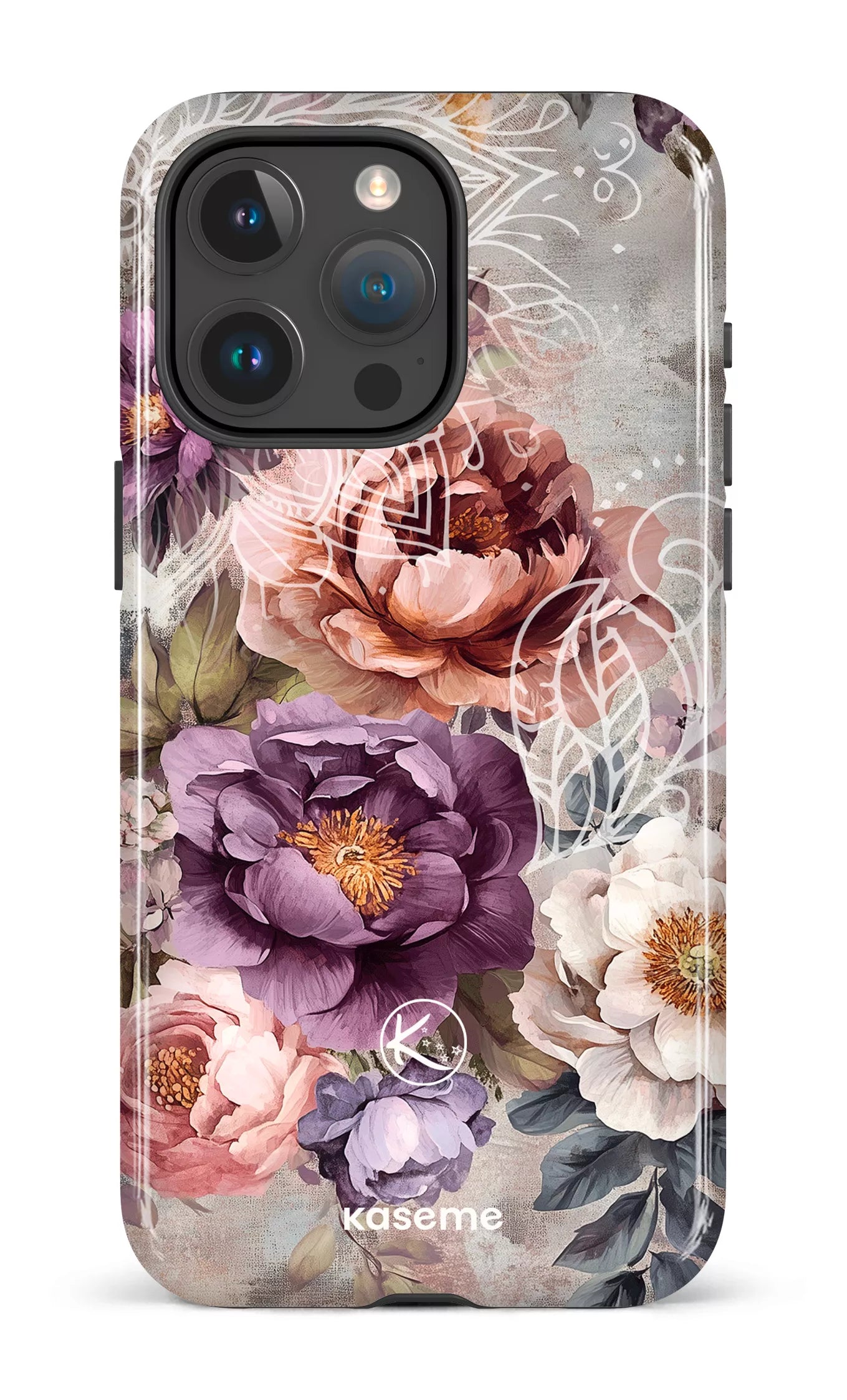 Étui à cellulaire - Fleurs d&