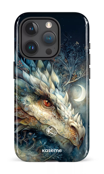 Étui à cellulaire - Dragon à la lune