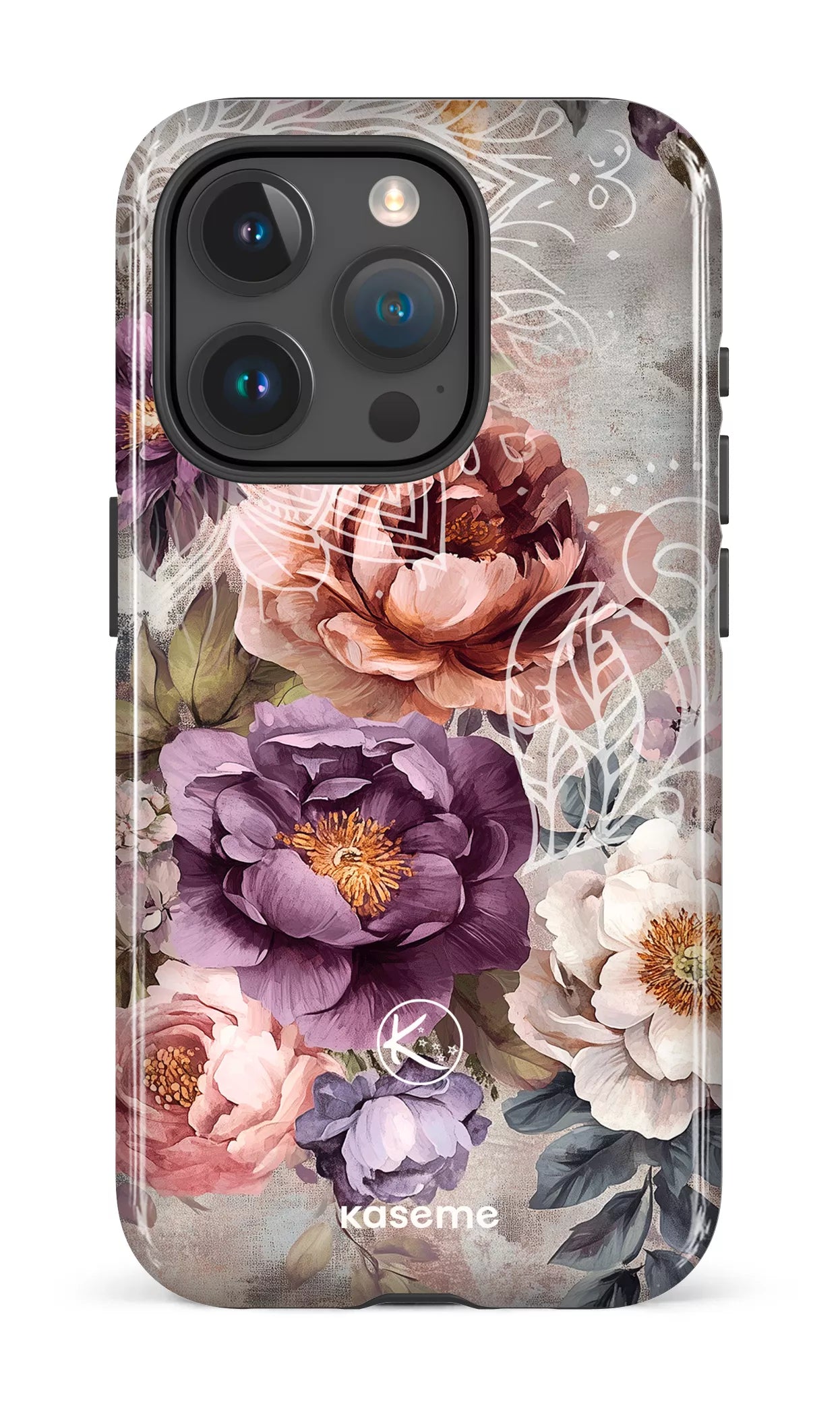 Étui à cellulaire - Fleurs d&