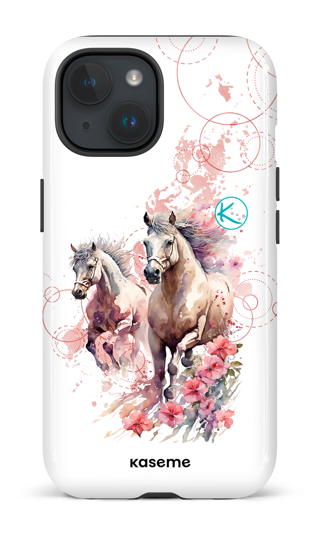Étui à cellulaire - Chevaux des Prairies