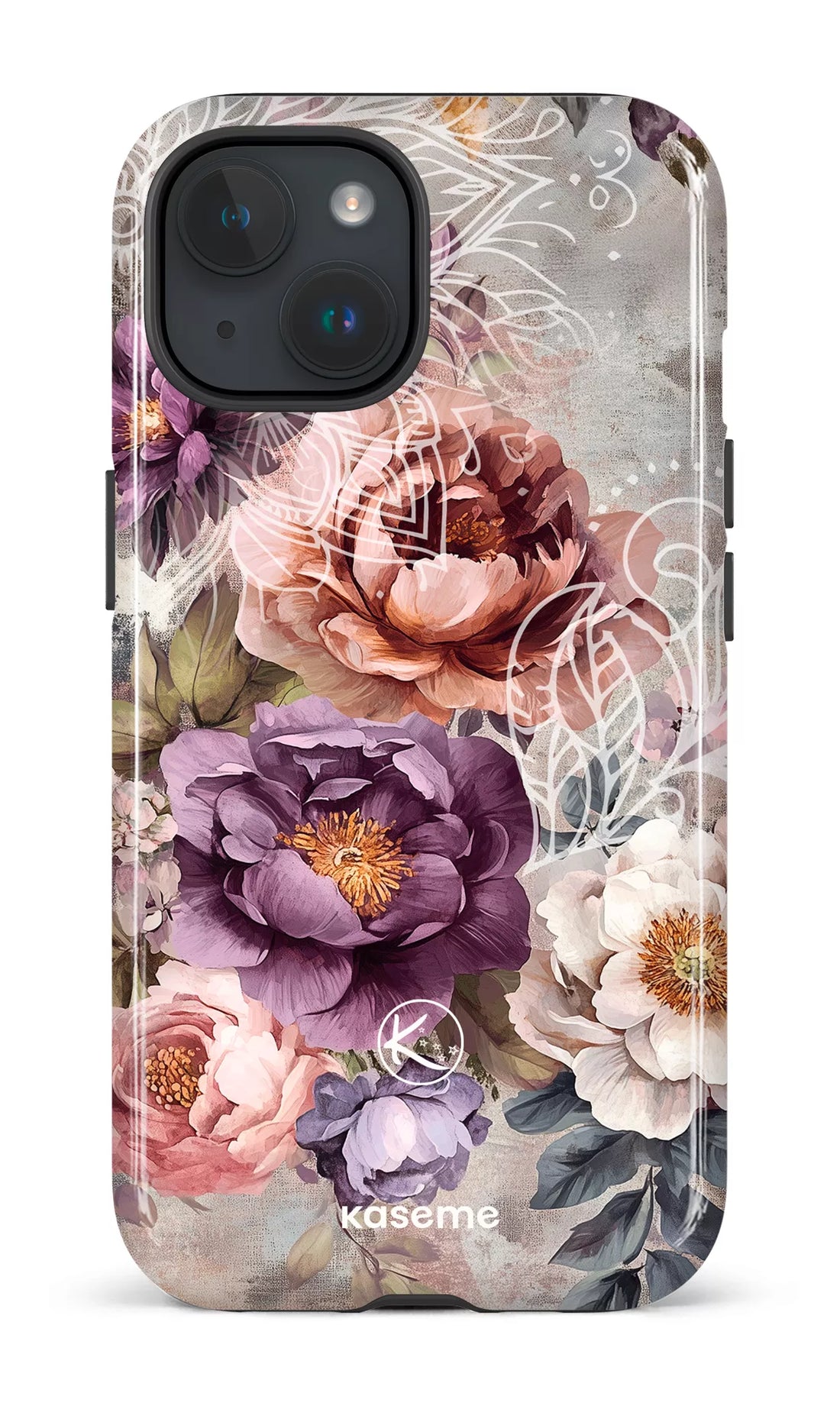 Étui à cellulaire - Fleurs d&