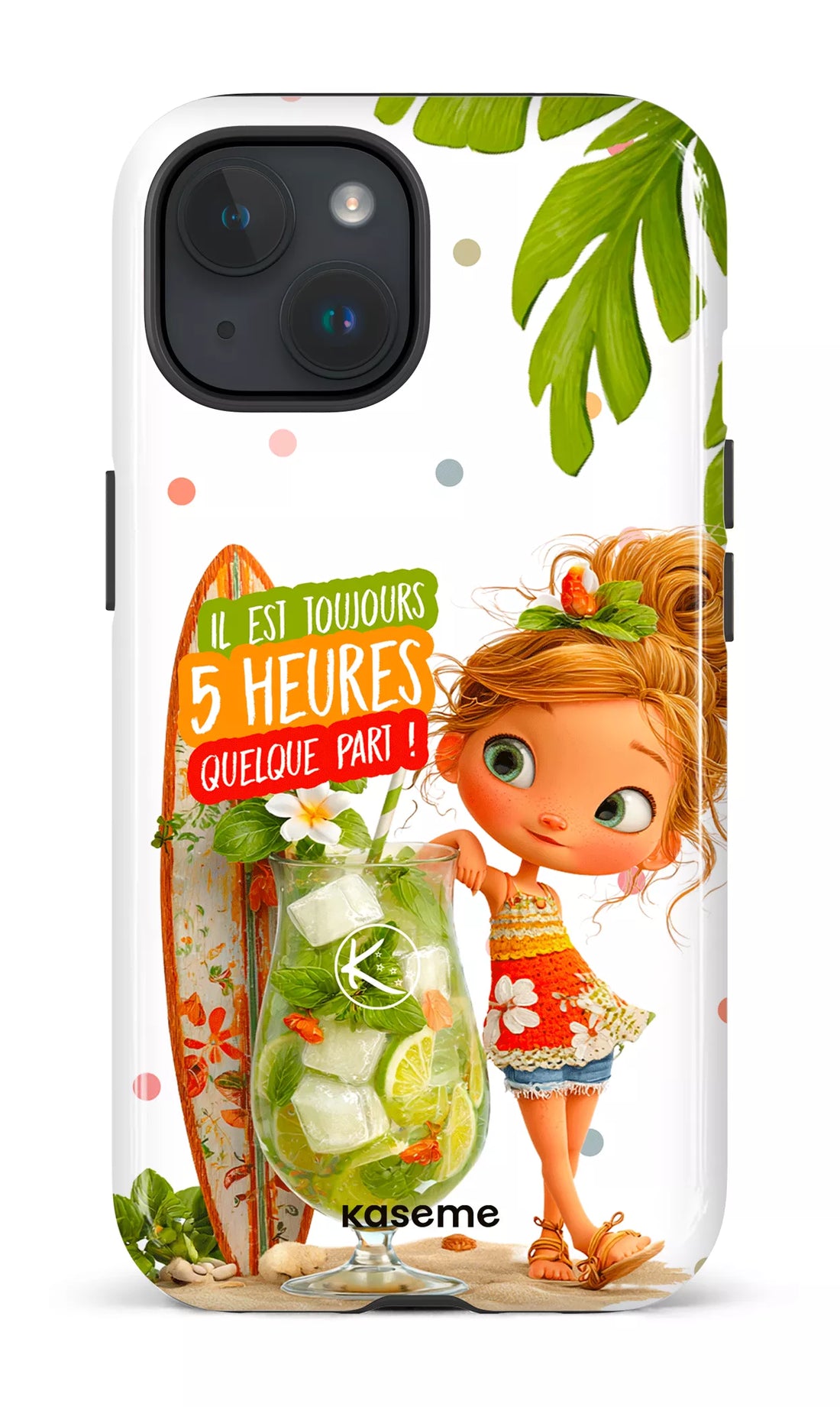 Étui à cellulaire - Il est toujours 5h