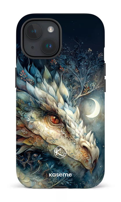 Étui à cellulaire - Dragon à la lune