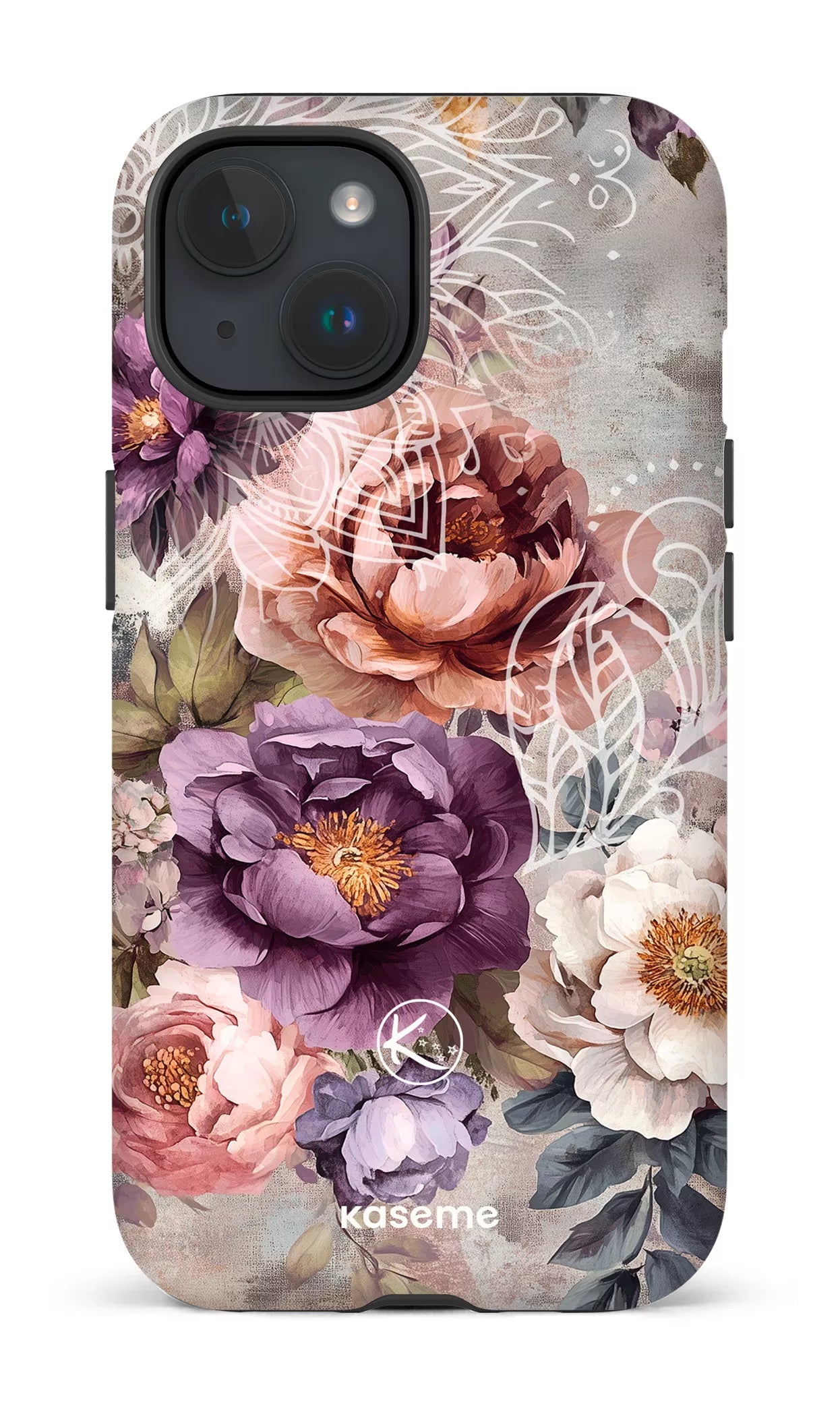 Étui à cellulaire - Fleurs d&