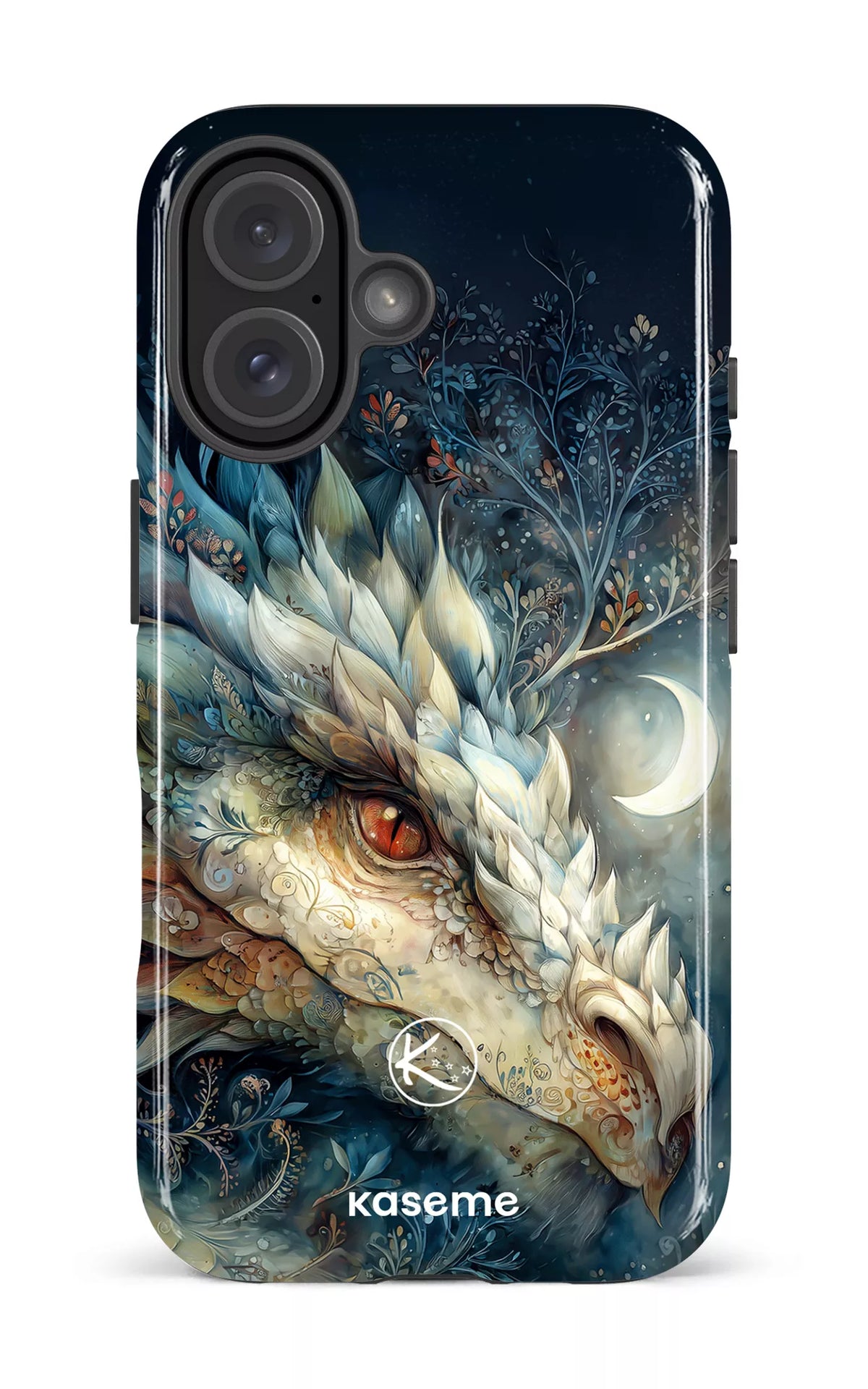 Étui à cellulaire - Dragon à la lune