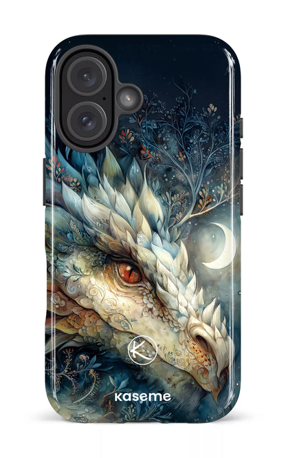 Étui à cellulaire - Dragon à la lune