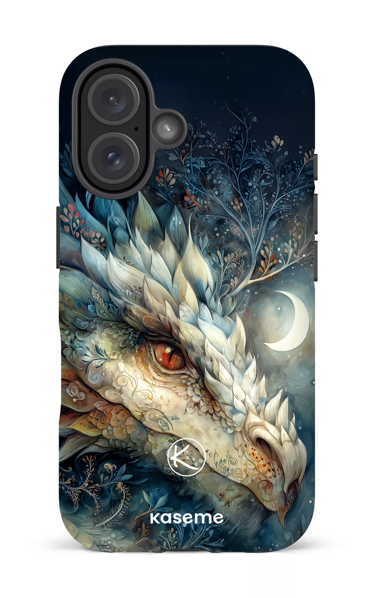 Étui à cellulaire - Dragon à la lune