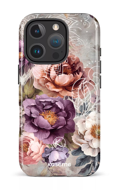 Étui à cellulaire - Fleurs d&