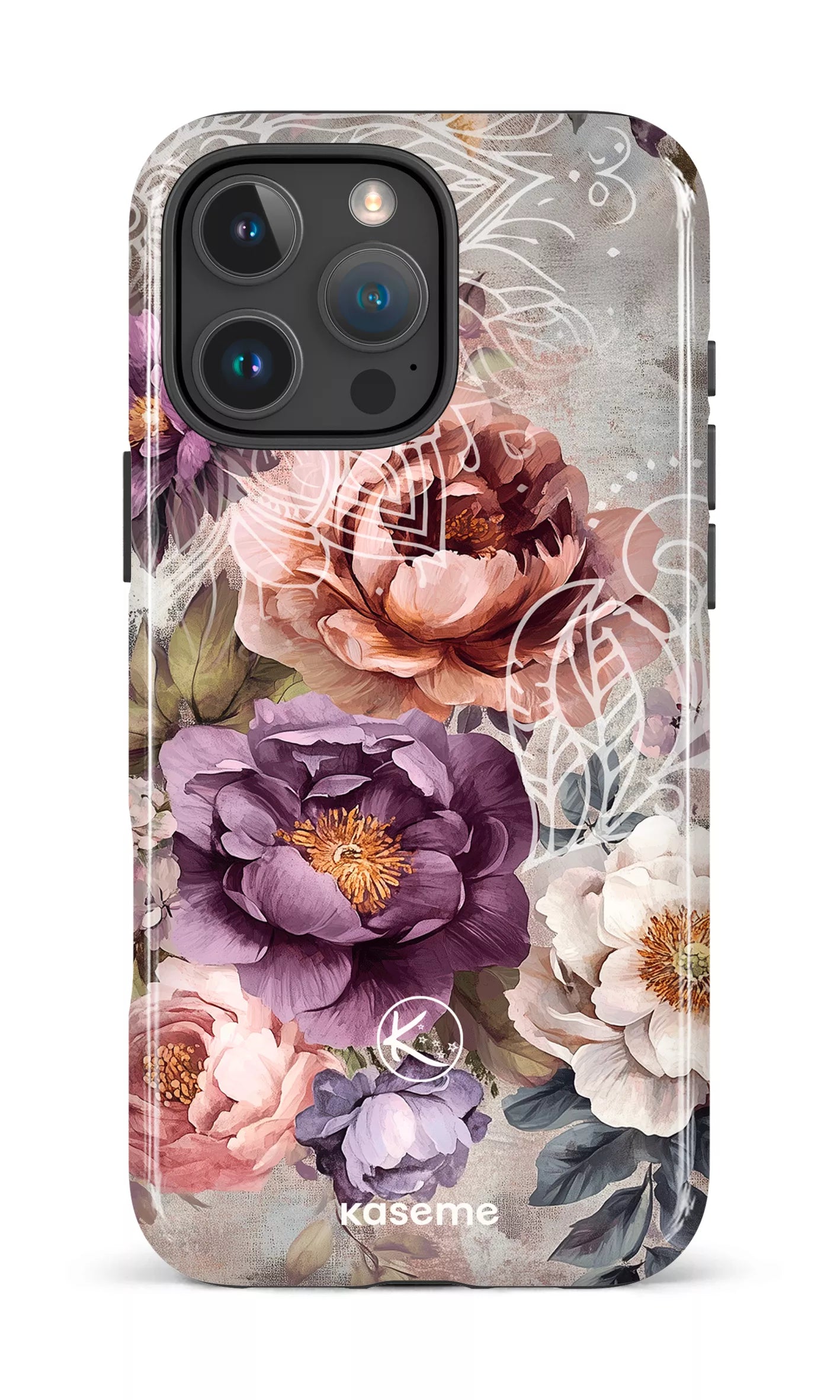 Étui à cellulaire - Fleurs d&