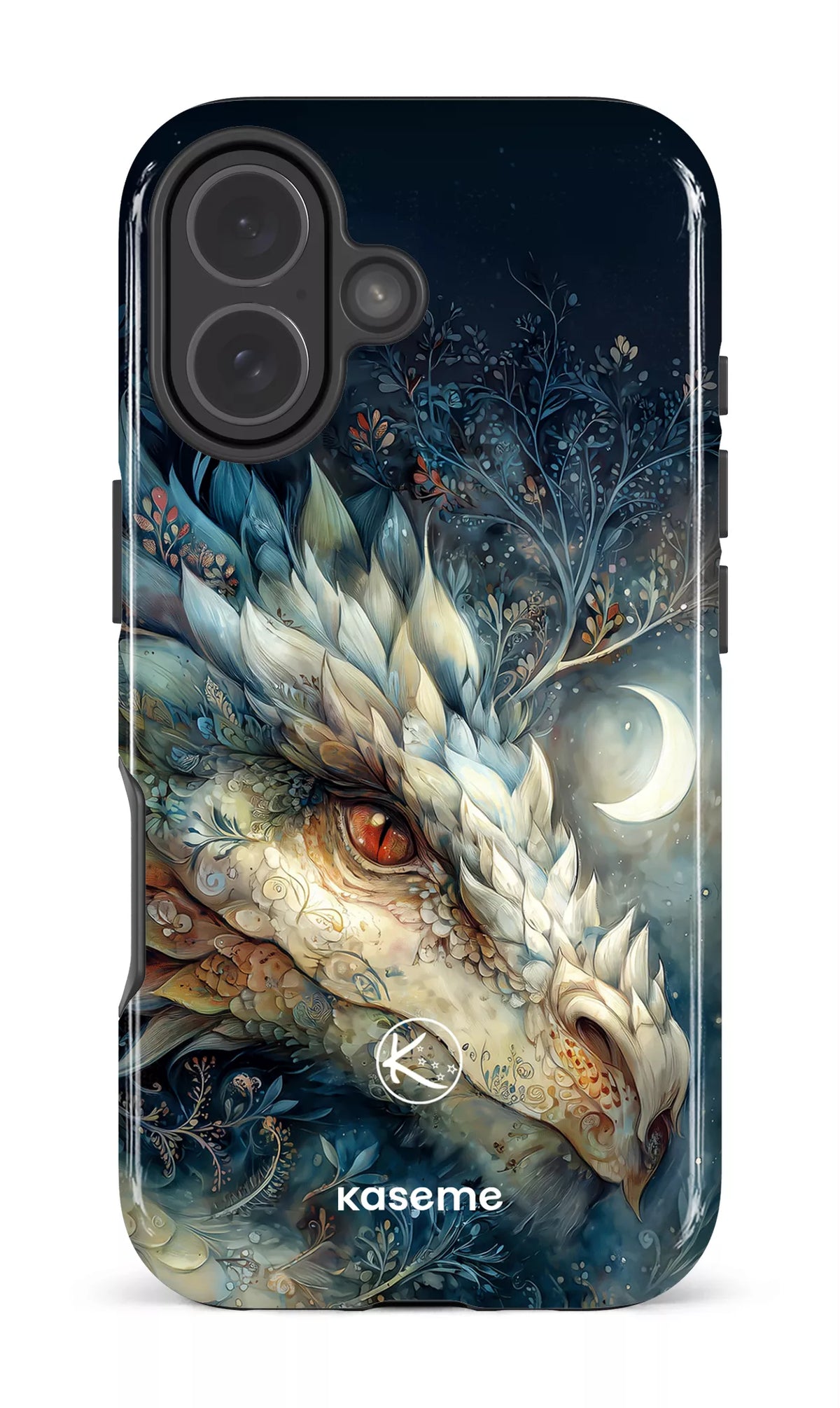 Étui à cellulaire - Dragon à la lune